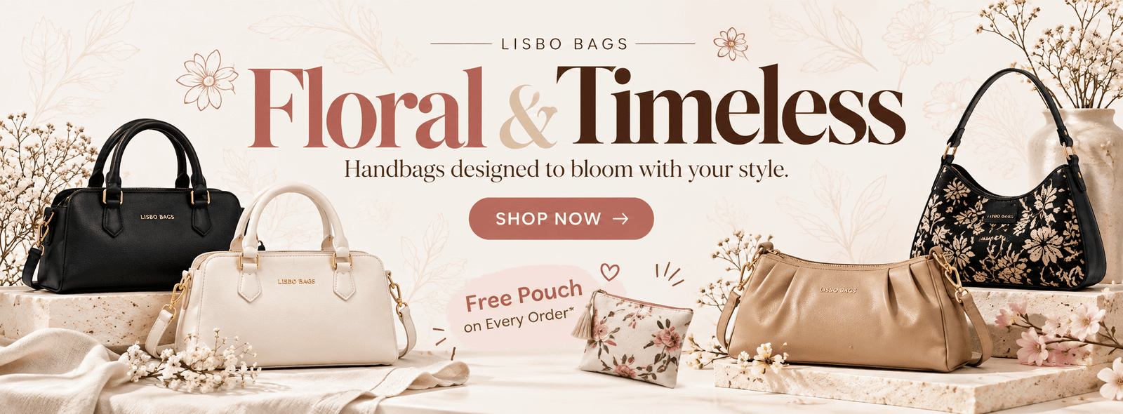 Home Lisbo Bags Banner
