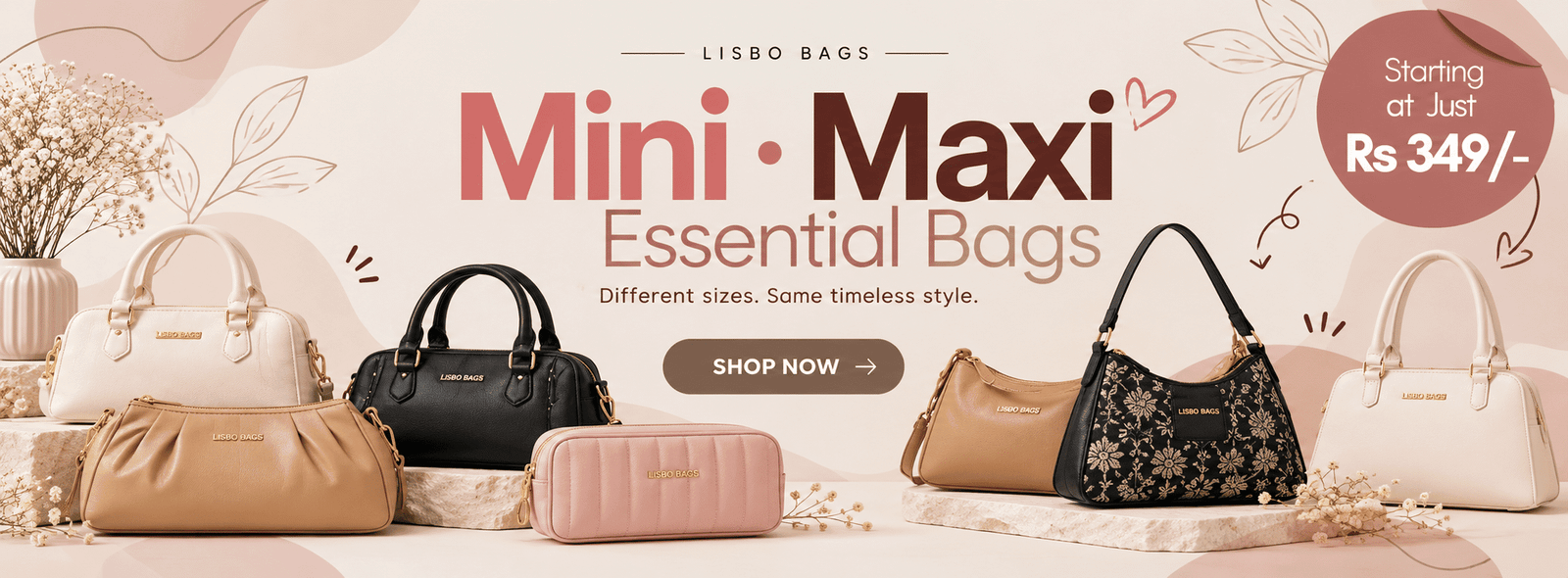 Home Lisbo Bags Banner